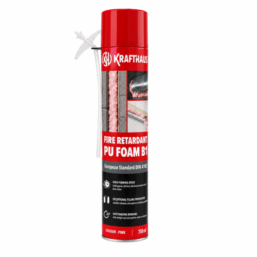 High Performance Fire Retardant PU Foam B1 750ml