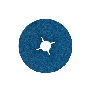 Fibre Disc - Zirconia - Cross Hole - Stainless Steel 
