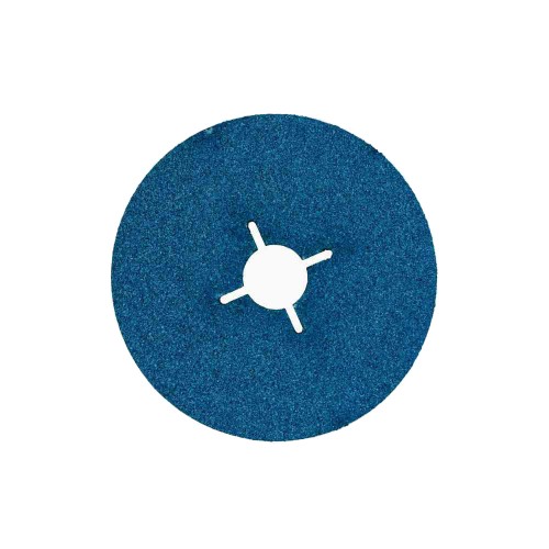 Fibre Disc - Zirconia - Cross Hole - Stainless Steel 