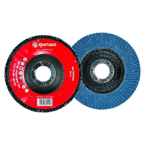 Flap Disc - Zirconia - Stainless Steel